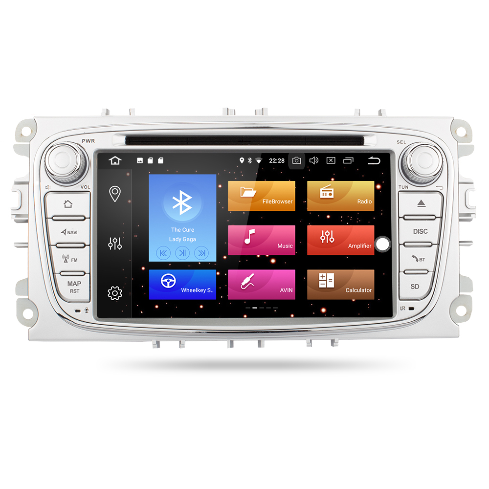 Auto Multimedia Player For Ford Focus 2/S-Max/C-Max/Mondeo 4/Galaxy/Kuga 2008-2010