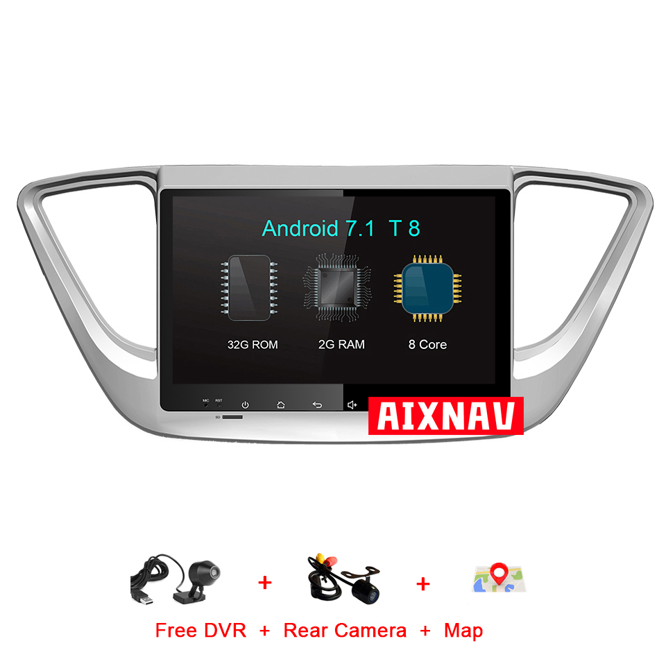 Auto Multimedia Player For Hyundai Accent Verna 2016-2017