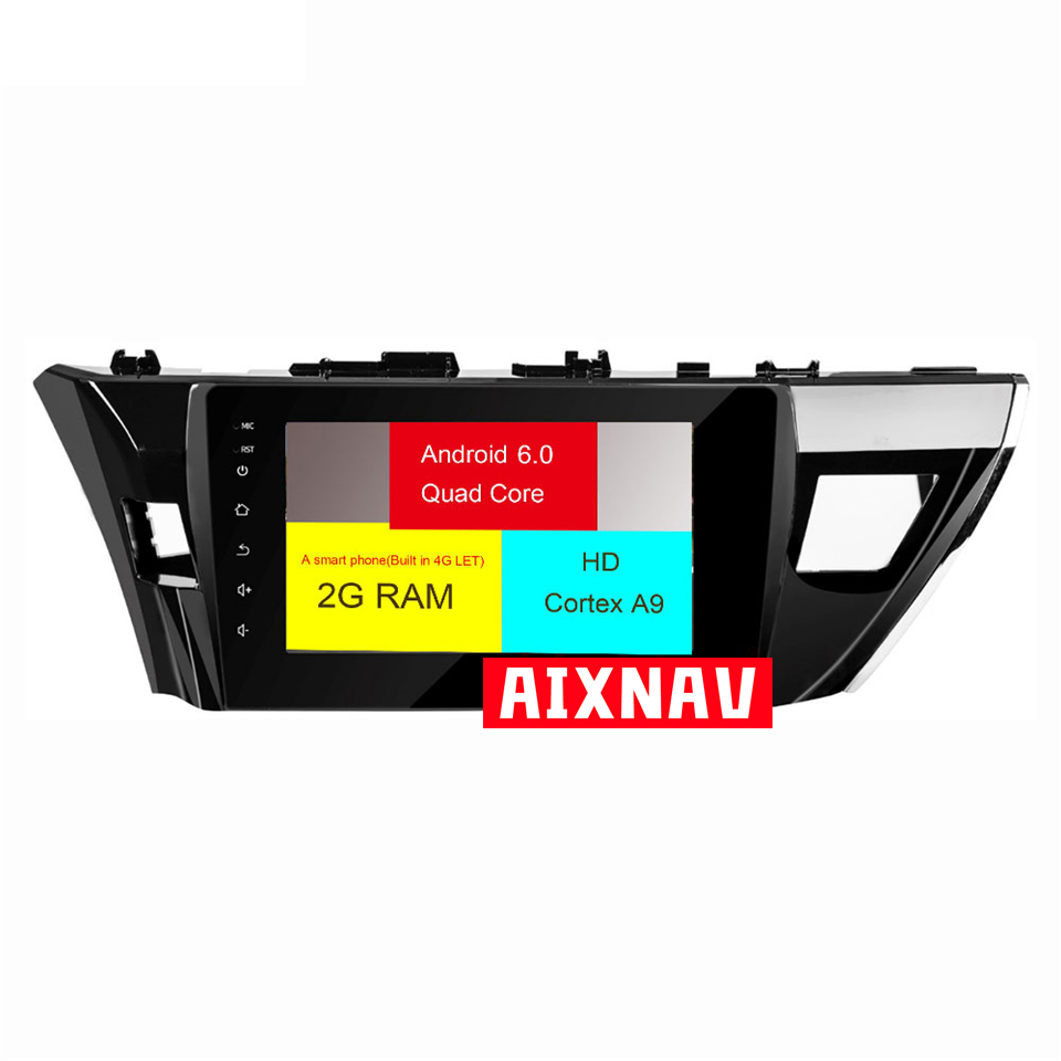 Auto Multimedia Player For Toyota Corolla 2014-2017