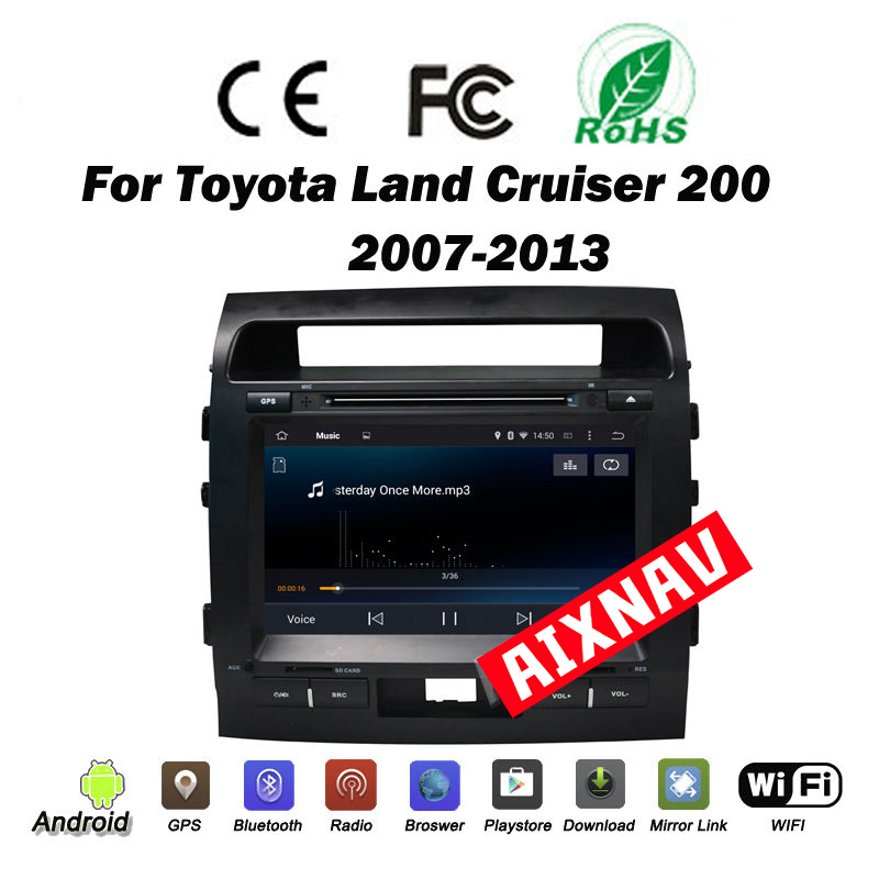 Auto Multimedia Player For Toyota Land Cruiser 2007-2015