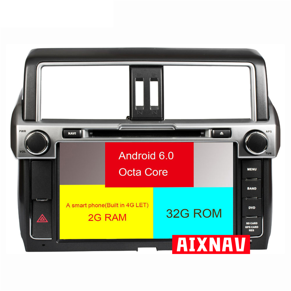 Auto Multimedia Player For Toyota Prado 2014-2016