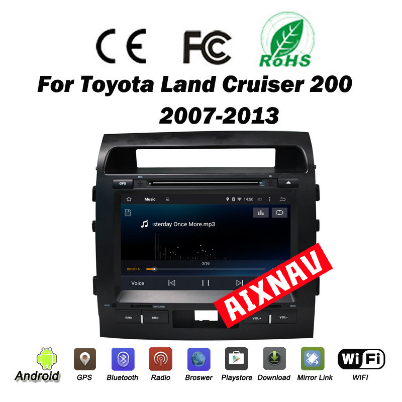 Auto Multimedia Player For Toyota land cruiser 2007-2013