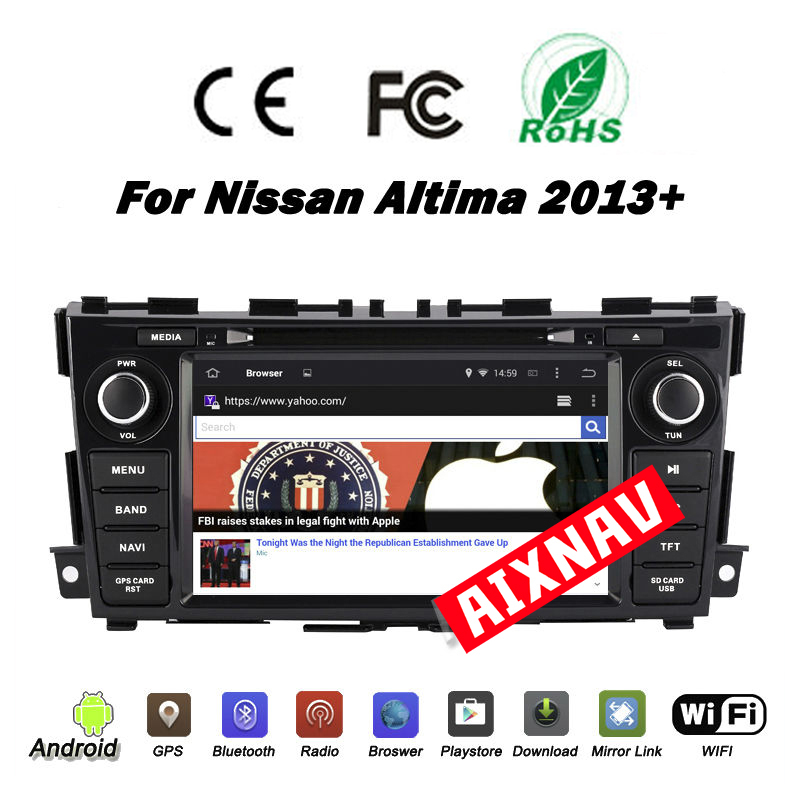 Auto Multimedia Player For Nissan Teana /Altima 2013-2015