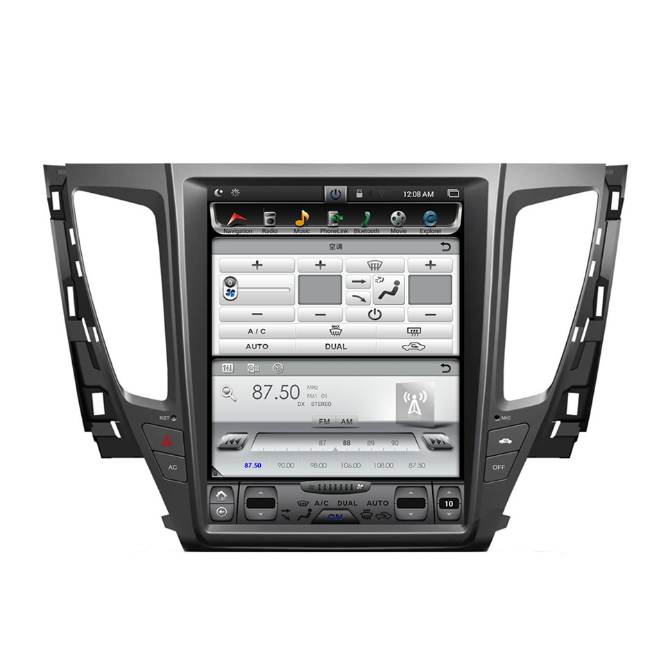 Auto Multimedia Player For Mitsubishi Pajero 2016