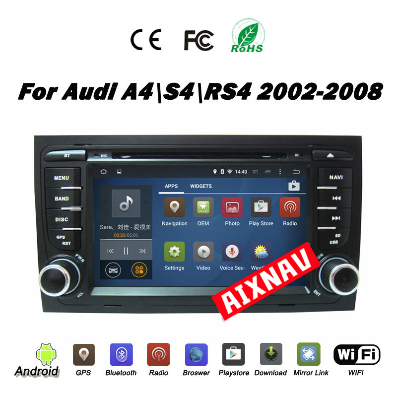 Auto Multimedia Player For Audi A4/S4/RS4 2002-2008