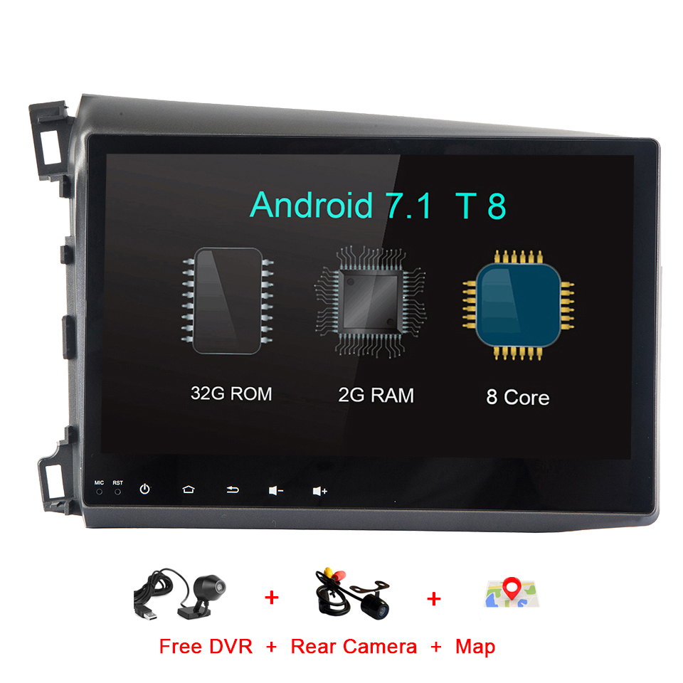 Auto Multimedia Player For honda Civic 2012-2014