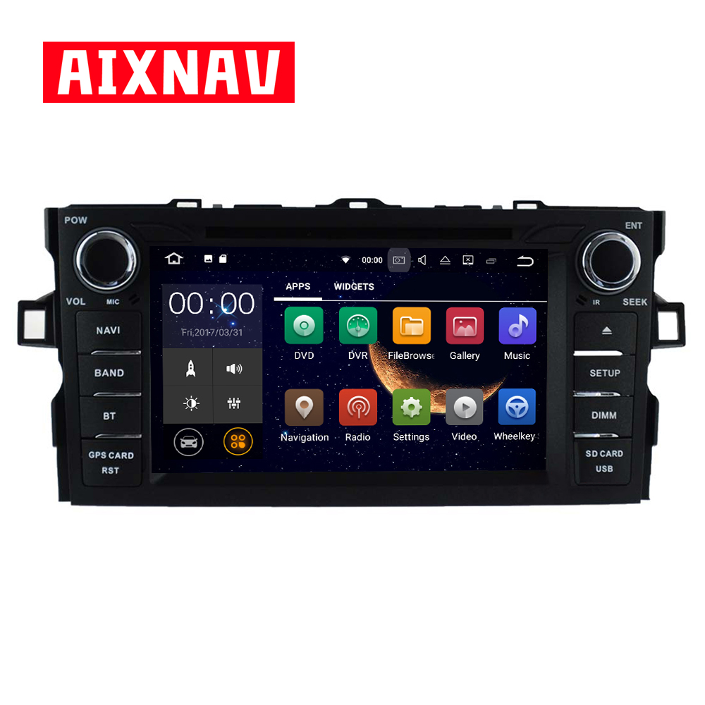 Auto Multimedia Player For Toyota Auris 2007-2012