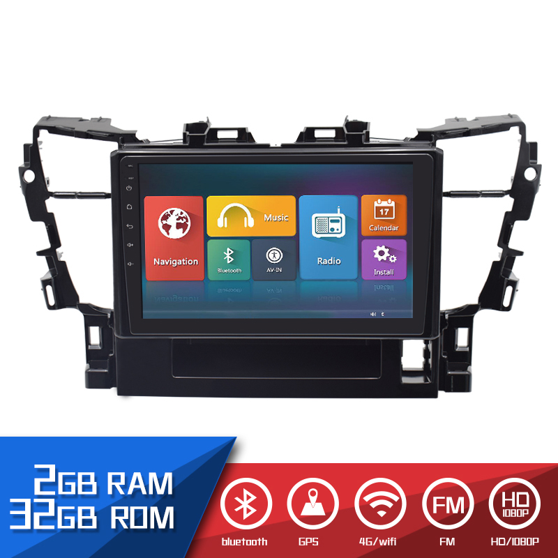 Auto Multimedia Player For Toyota Alphard 2015-2018