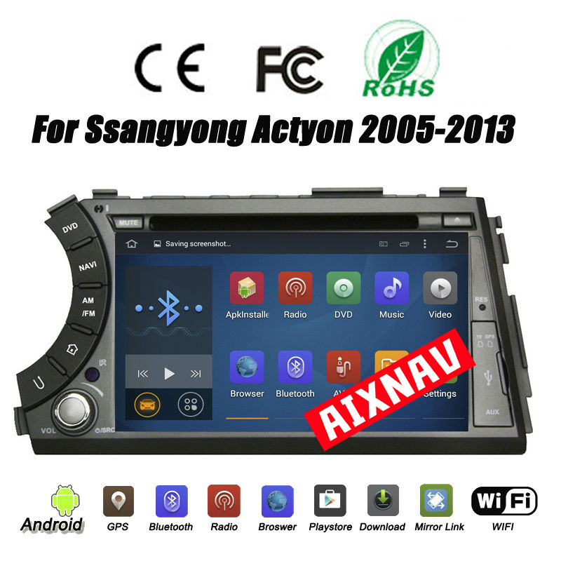 Auto Multimedia Player For SsangYong Kyron /Actyon Sports 2005-2013