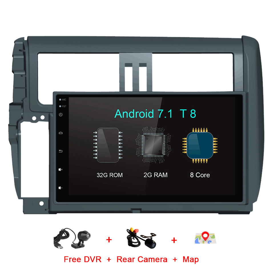 Auto Multimedia Player For Toyota Prado 2010-2013