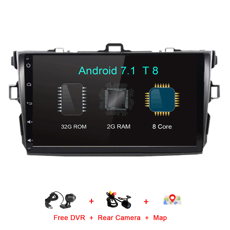 Auto Multimedia Player For Toyota Corolla 2006-2011