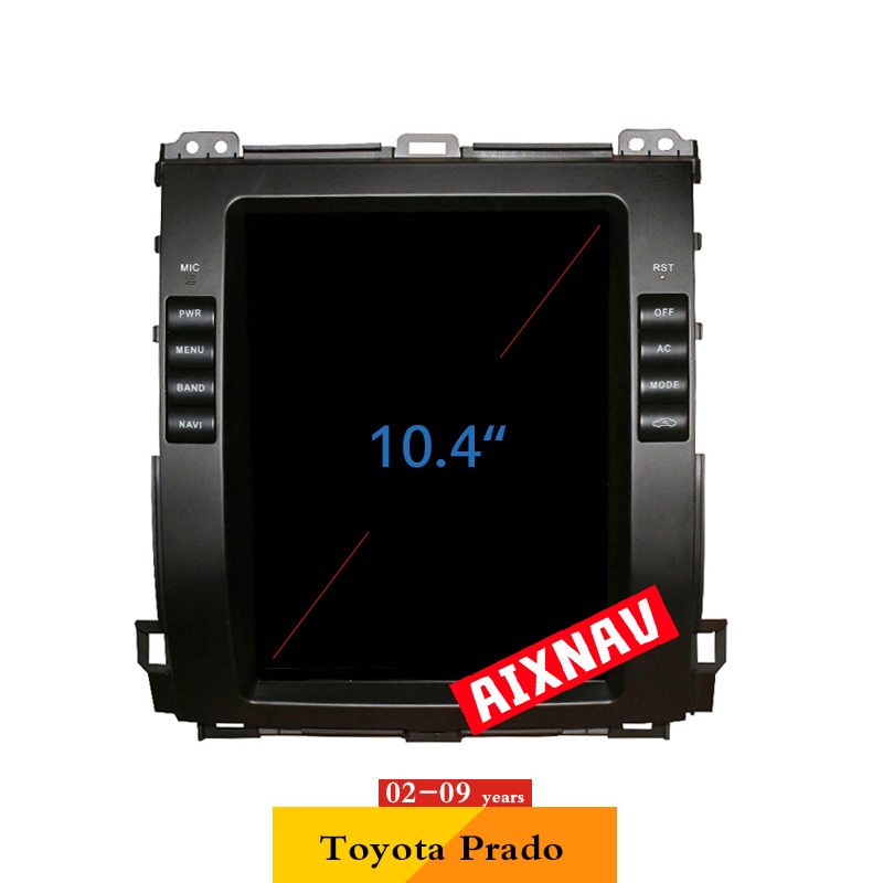 Auto Multimedia Player For Toyota Prado 2002-2009