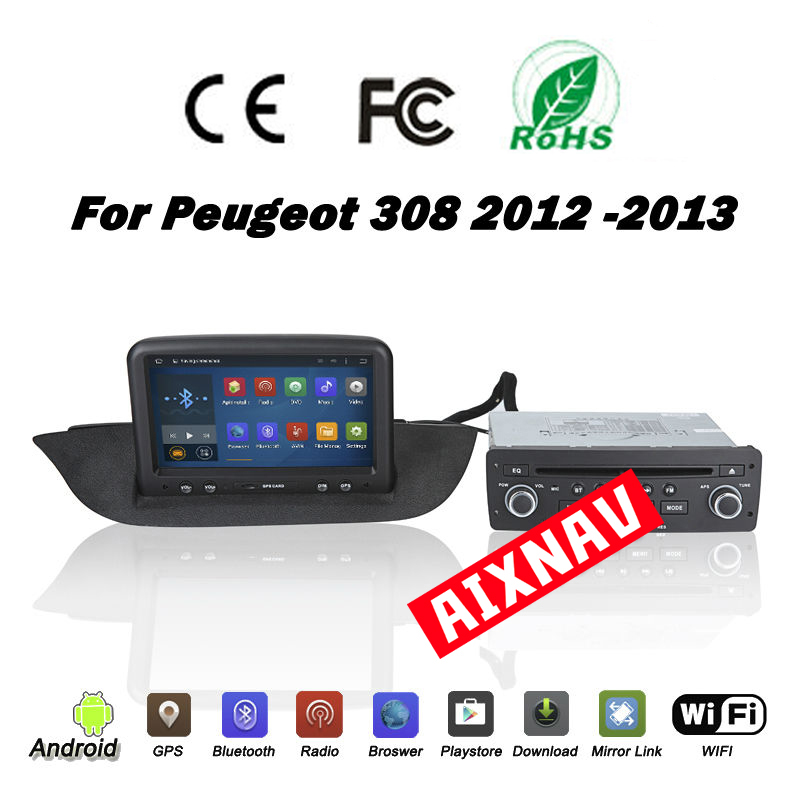 Auto Multimedia Player For Peugeot 308 2012-2014