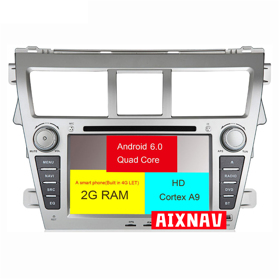 Auto Multimedia Player For Toyota Vios 2008-2011