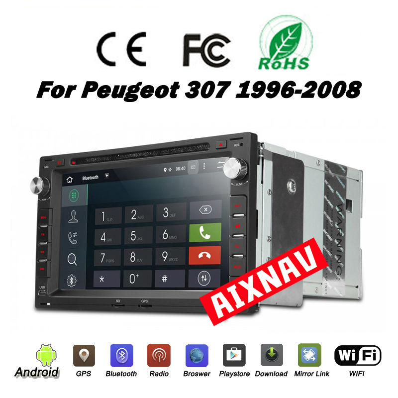 Auto Multimedia Player For peugeot 307 1999-2005