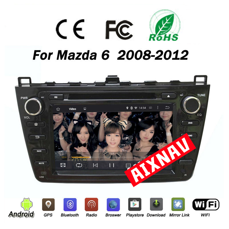 Auto Multimedia Player For Mazda 6 2008-2012