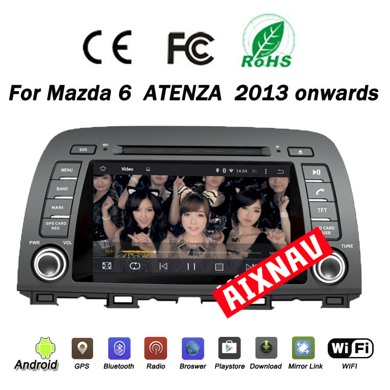 Auto Multimedia Player For Mazda 6 2013-2015