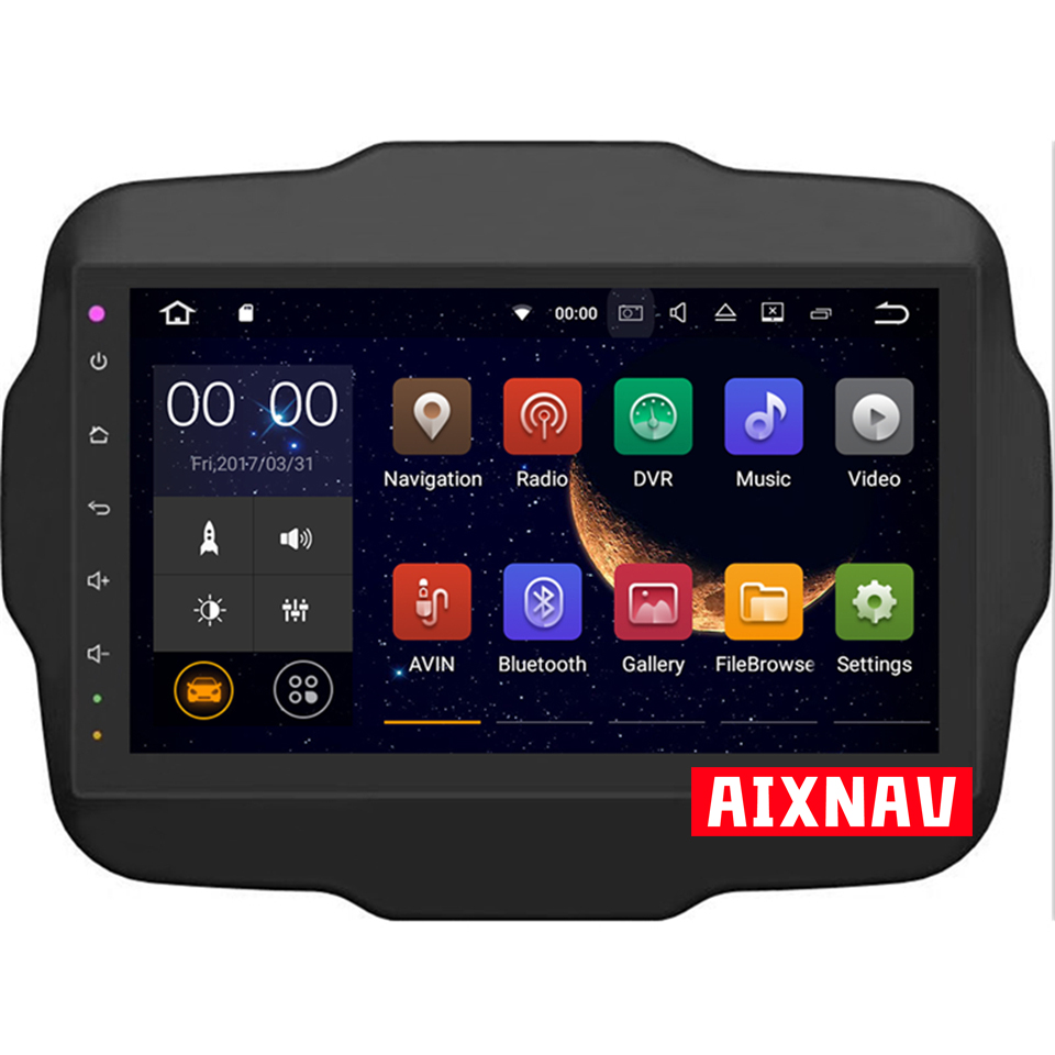 Auto Multimedia Player For Jeep Renegade 2016-2018