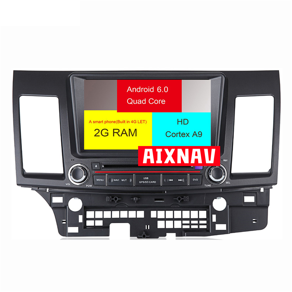 Auto Multimedia Player For Mitsubishi Lancer 2007-2015