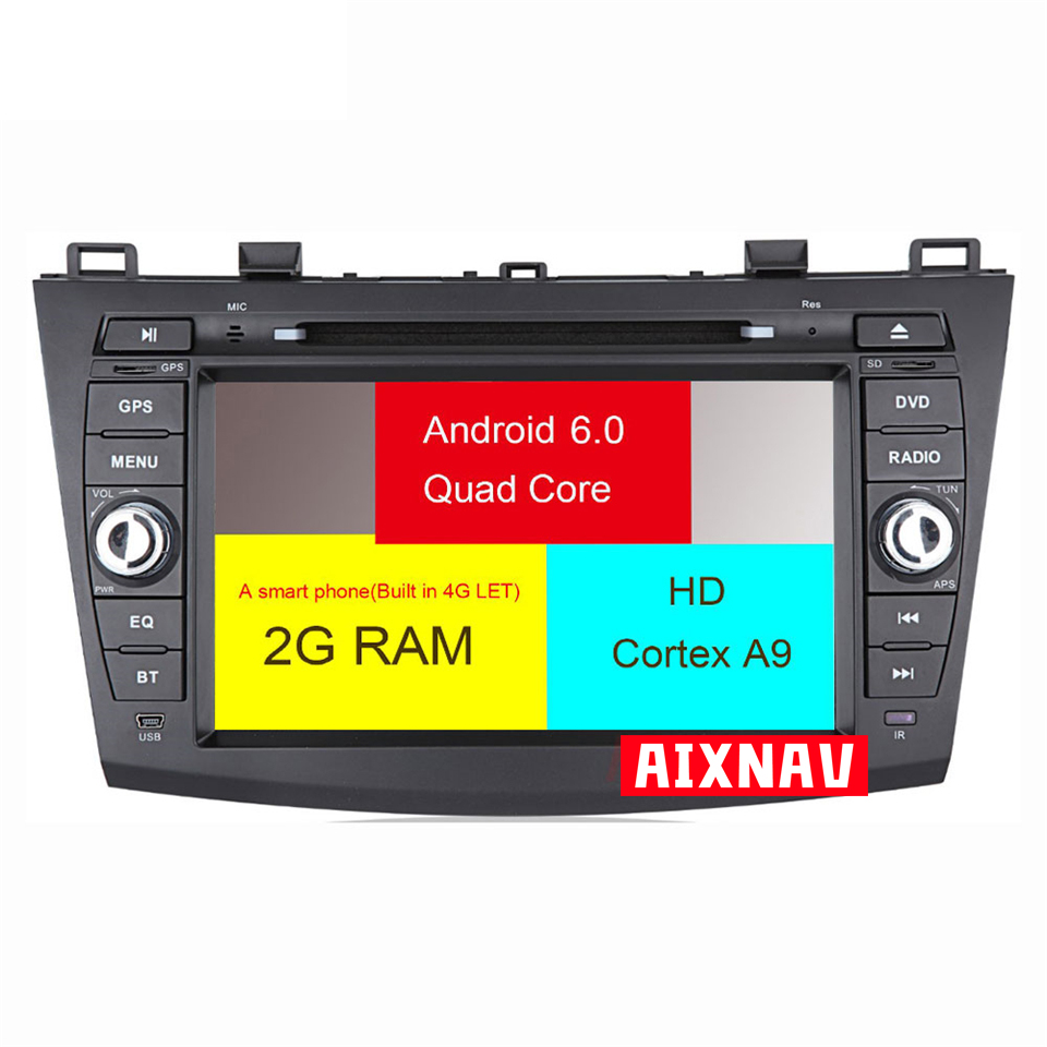 Auto Multimedia Player For Mazda 3 2010-2012