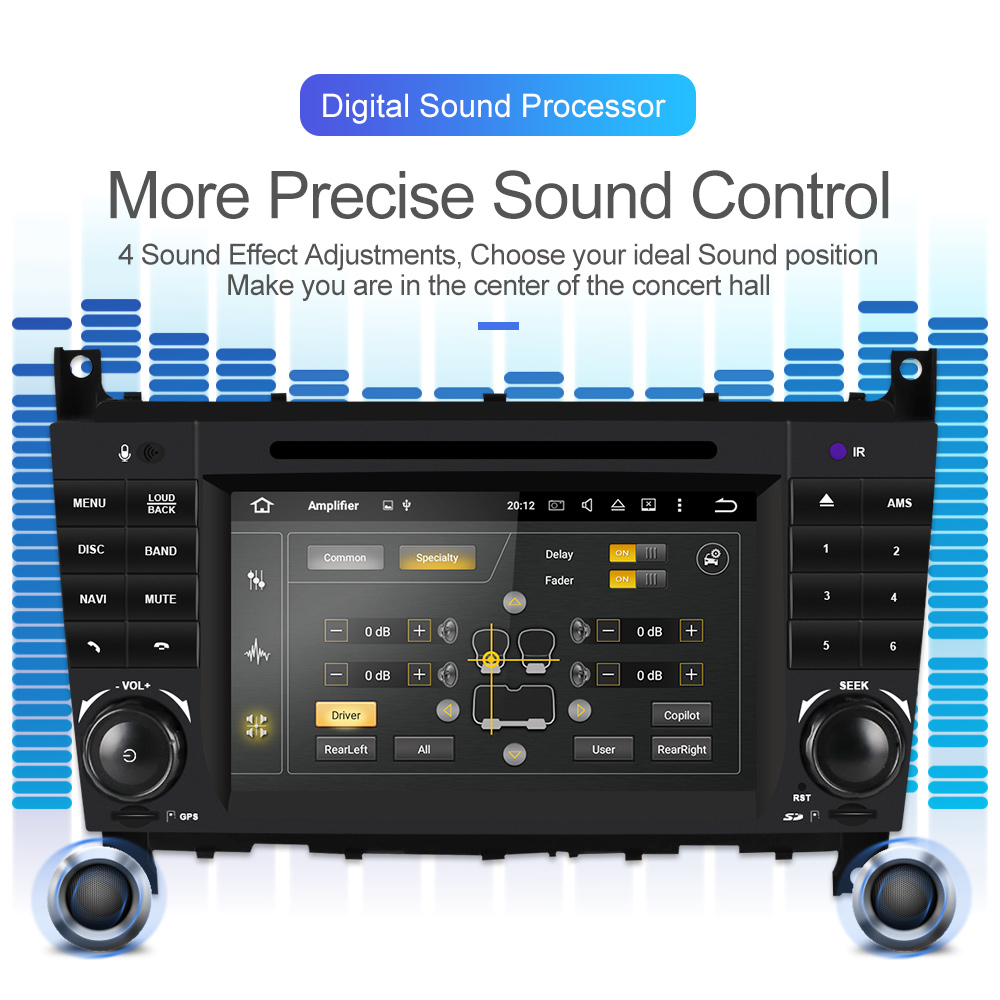 Auto Multimedia Player For Mercedes-Benz CLK320 edes-Benz