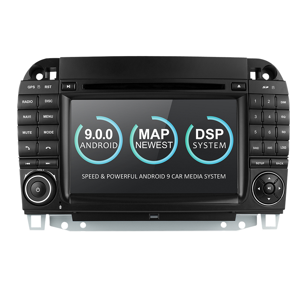 Auto Multimedia Player For Mercedes-Benz S-Class 1998-2005