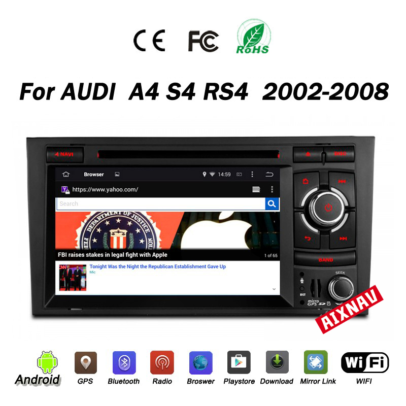 Auto Multimedia Player For Audi A4 S4 RS4 2002-2008 2002-2008